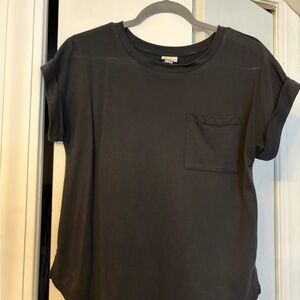 a new day Black Short Sleeve Tee